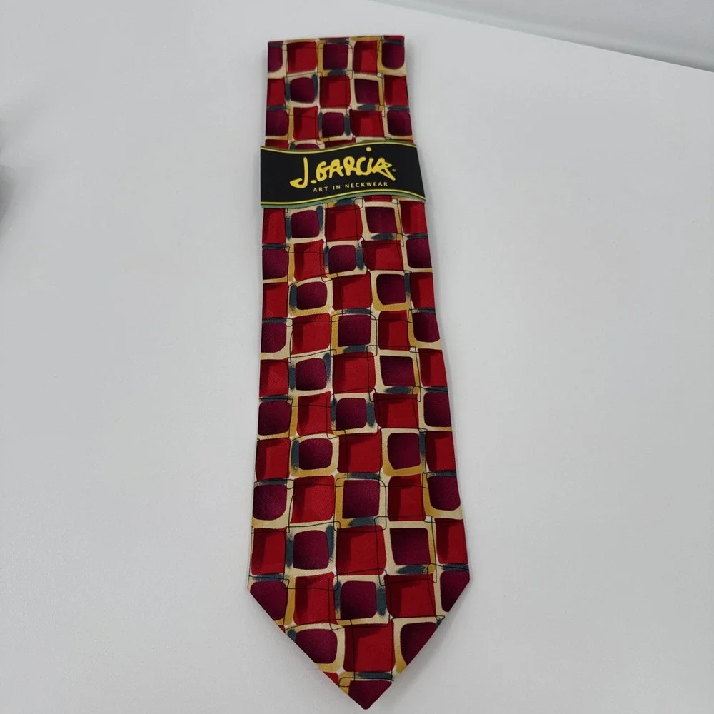 JERRY GARCIA VINTAGE ART IN NECKWEAR SILK New York At Night Y2K NWT